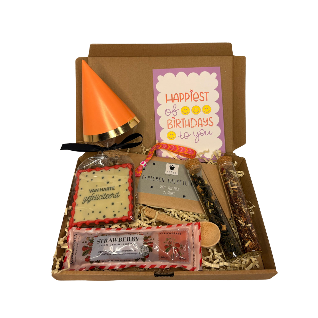 Brievenbus cadeau - Happy Birthday to you